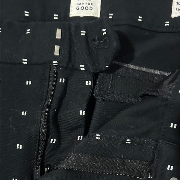 Black signature skinny ankle pants with pattern - Picture 5 of 9